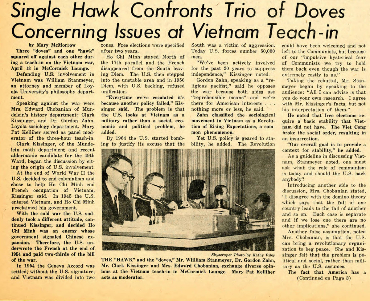 single hawk confronts trio of doves.jpg