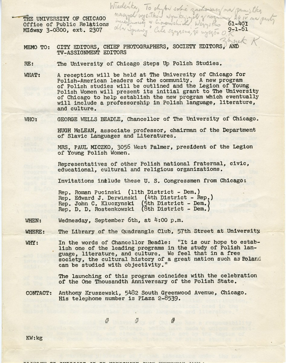 UofC Press Release, Sept 1961.jpg